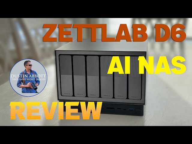 Video thumbnail for Zettlab D6 AI-Powered NAS System Review | Your Own Local Cloud?