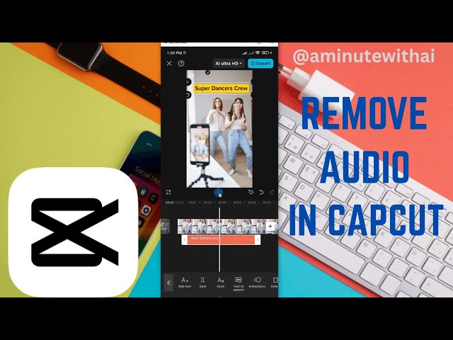 'Video thumbnail for How To Remove Background Audio or Music In CapCut'