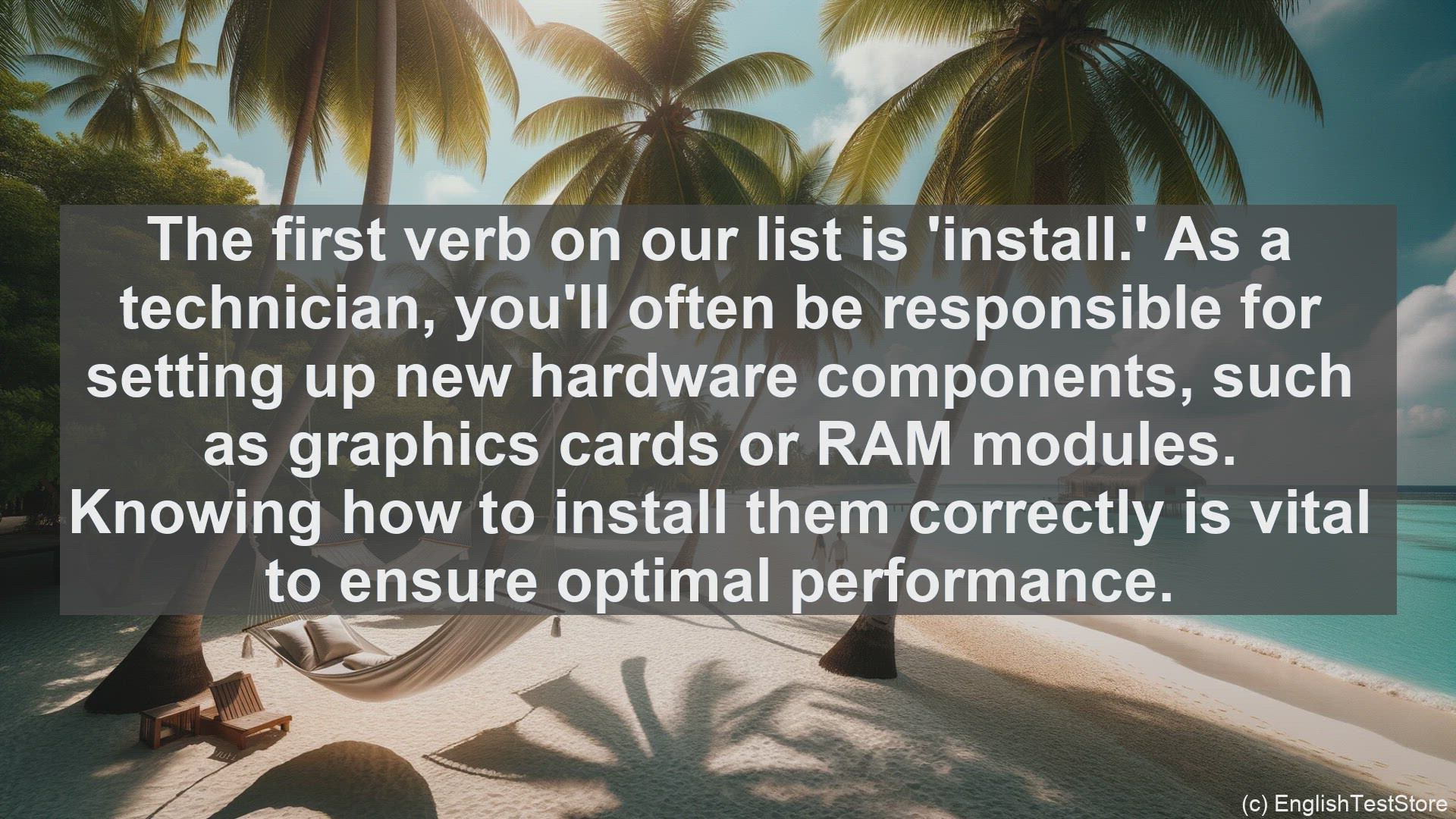 'Video thumbnail for Top 10 English Verbs for Computer Hardware Technician'