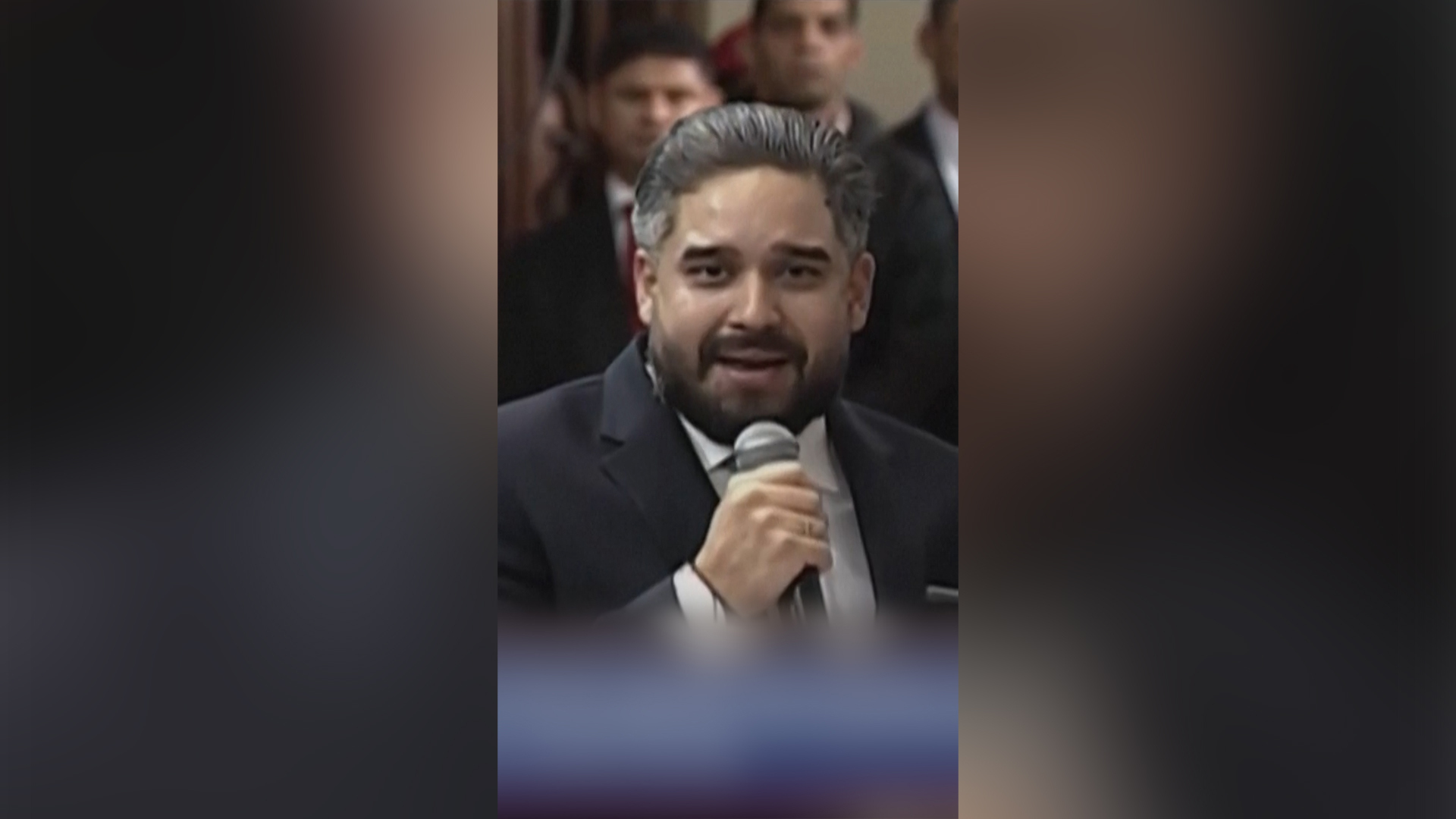 Video thumbnail for Maduro’s son delivers message to father at Venezuelan congress