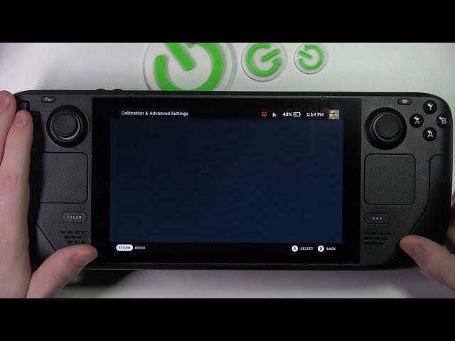 Video thumbnail for Steam Deck   How To Enter Advanced Controller Settings & Calibrate