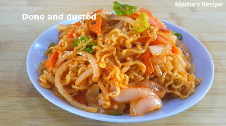 Video thumbnail for Veggie Noodles | Ramen Noodles | Noodles