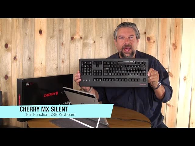 Video thumbnail for Cherry MX Silent - retro old school USB keyboard - REVIEW