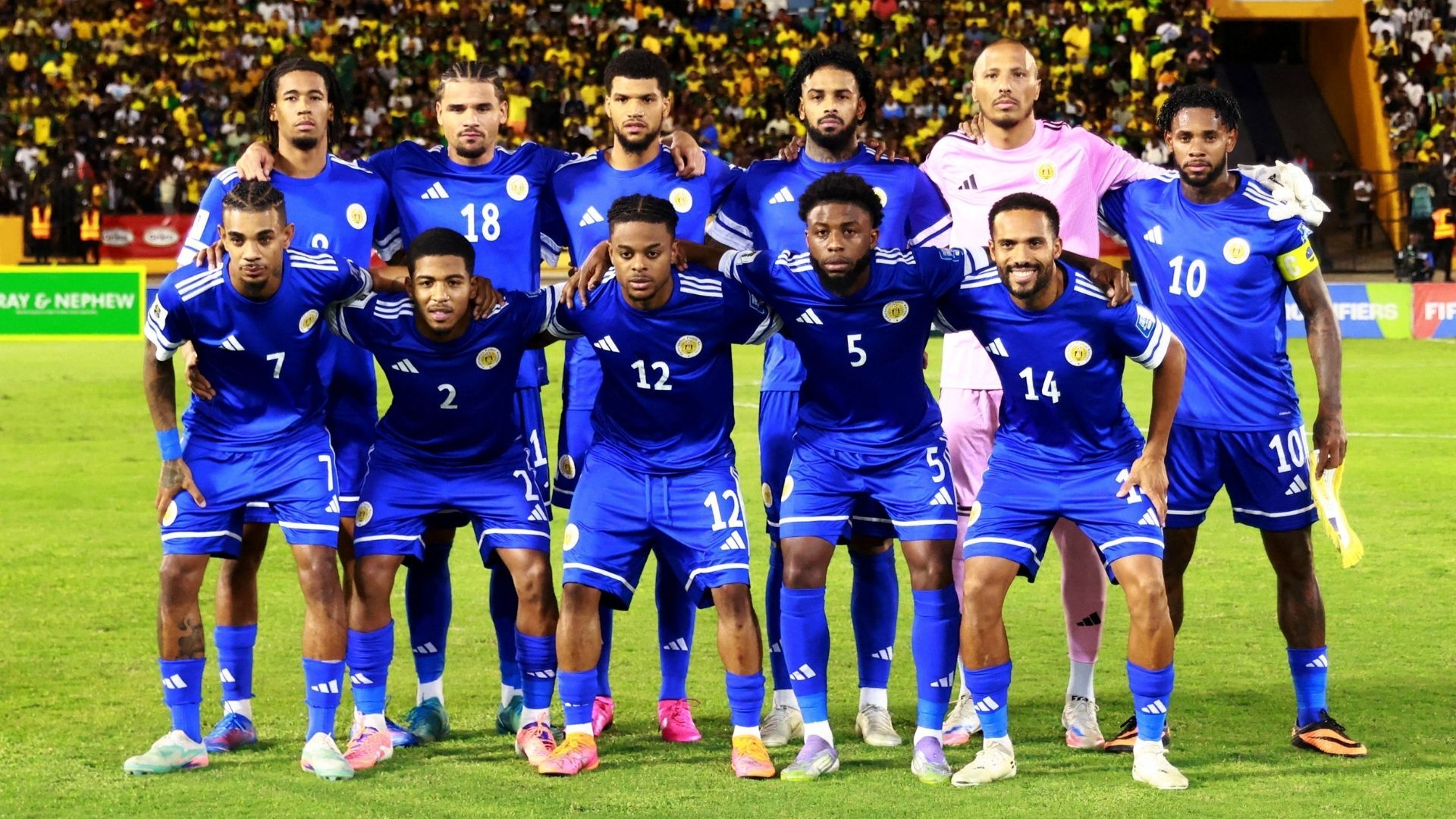 Video thumbnail for Curacao make historic World Cup debut as smallest nation ever to qualify