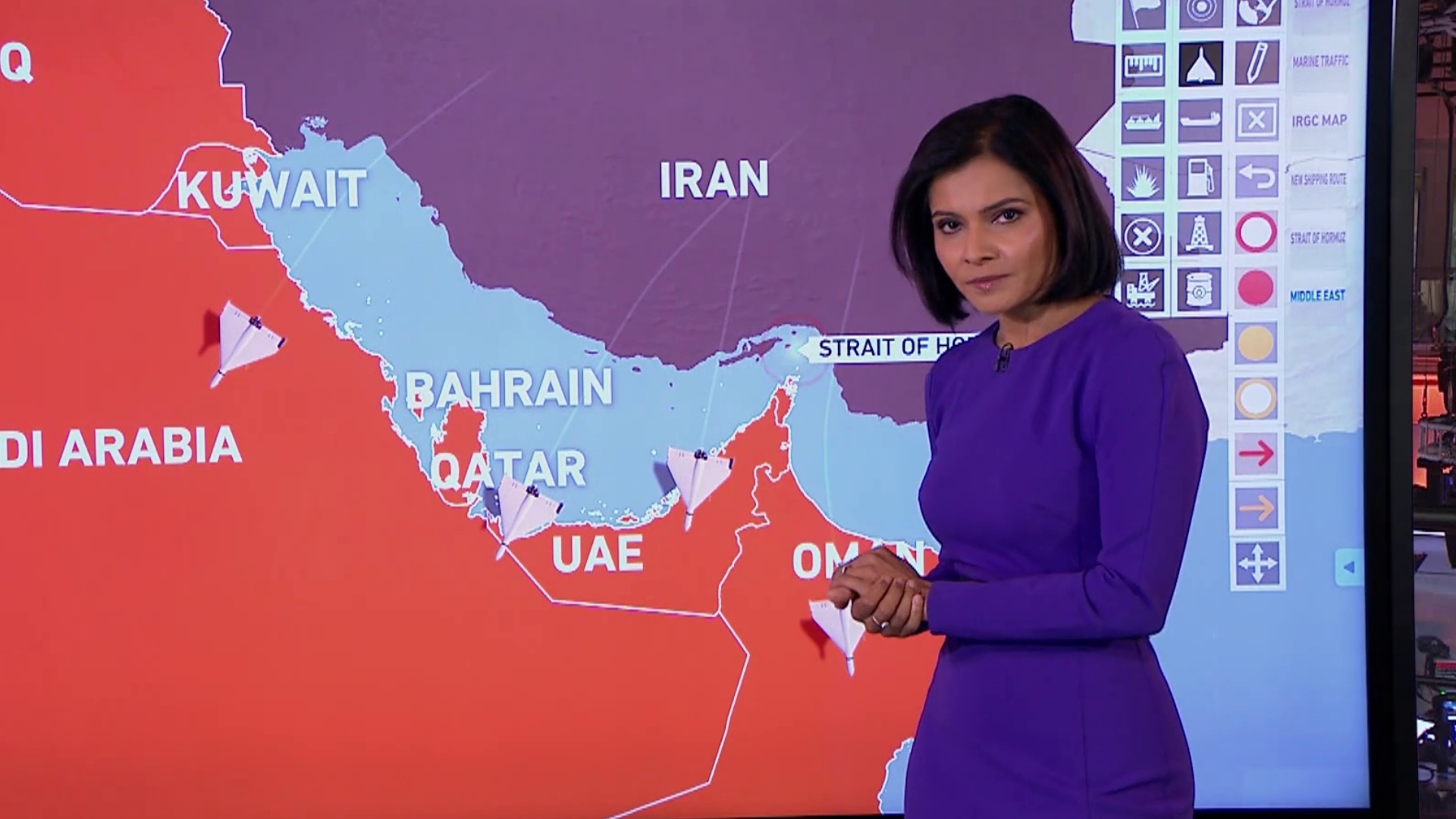 Video thumbnail for Iran keeps Strait of Hormuz closed despite ceasefire, ships stranded