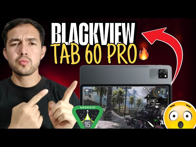 Video thumbnail for Blackview Tab 60 Pro: ¡Tablet Barata con 24GB RAM, Android 15 y Todo Incluido! ¿Vale la Pena? 🔥📦