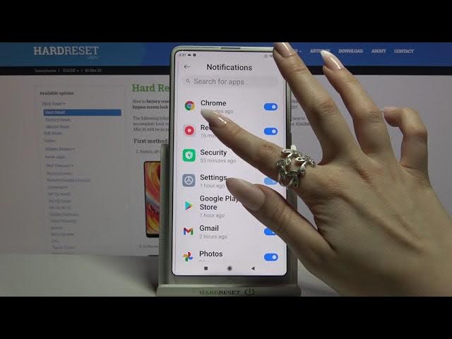 Video thumbnail for How to Manage Apps Notifications in XIAOMI Mi Mix 2S – Find Notifications Options