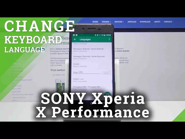 Video thumbnail for How to Change Keyboard Language in SONY Xperia X Performance – Keyboard Settings