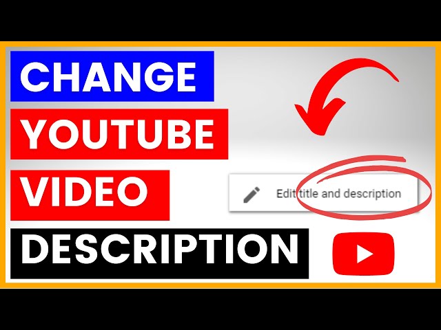 Video thumbnail for How To Change The YouTube Video Description? [in 2025]