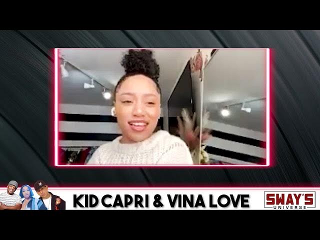 Video thumbnail for Vina Love and Kid Capri Talk New Song “Uptown” of ‘The Love Album’ | SWAY’S UNIVERSE