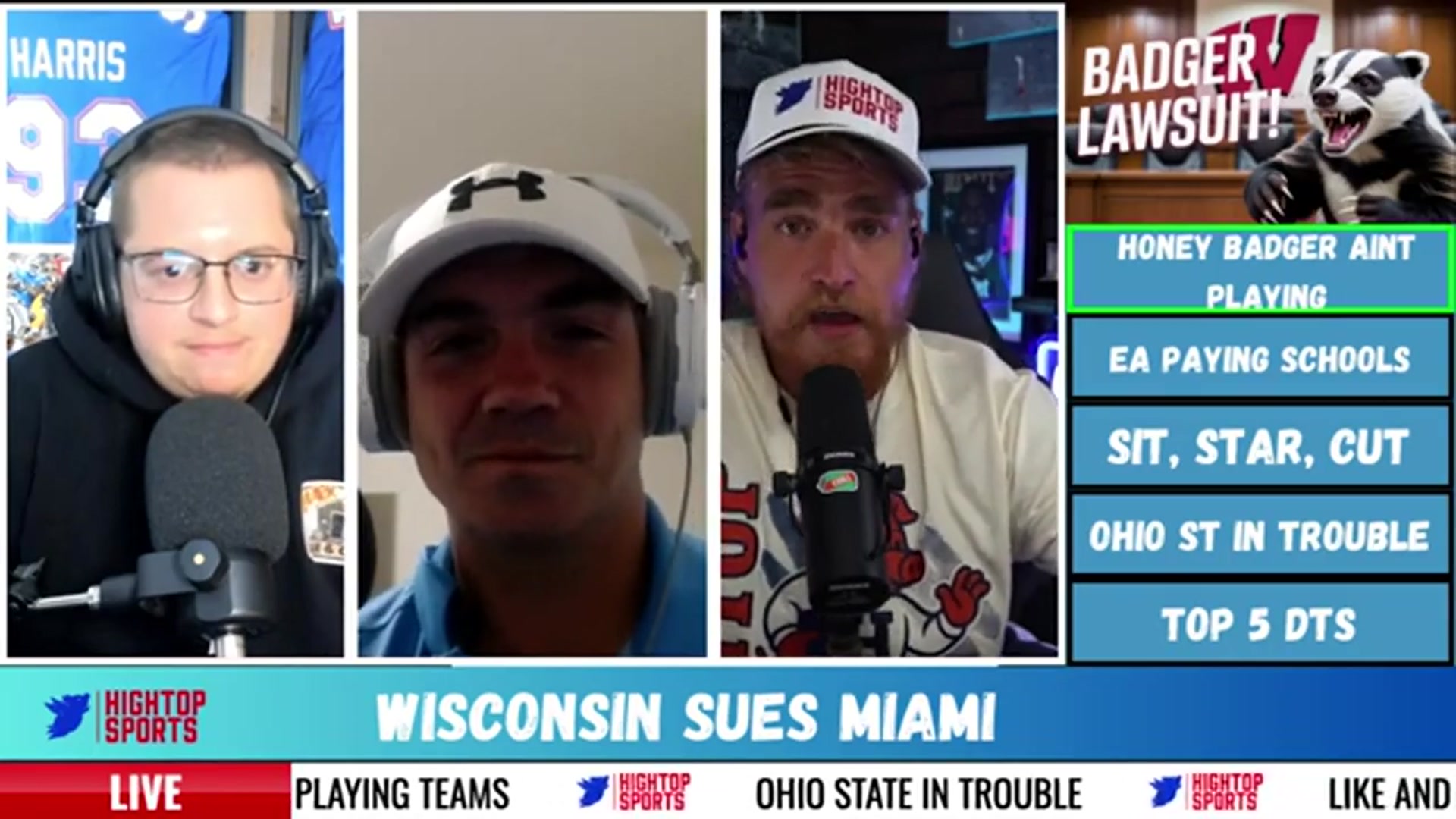 'Video thumbnail for Tampering, Lawsuits, and NIL Chaos: What’s REALLY Going on Between Wisconsin and Miami'