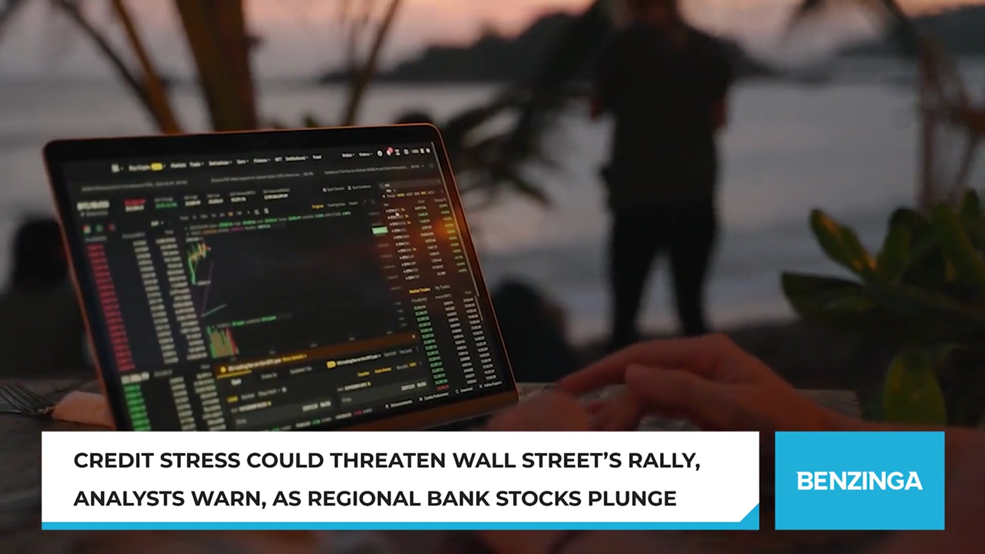 'Video thumbnail for Credit Stress Could Threaten Wall Street’s Rally, Analysts Warn, As Regional Bank Stocks Plunge'