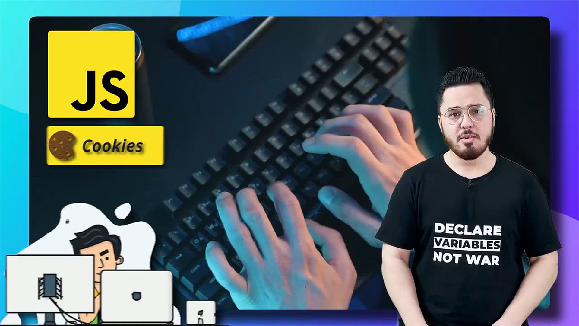 'Video thumbnail for Cookies in JavaScript_ JavaScript Tutorial in Hindi #68'