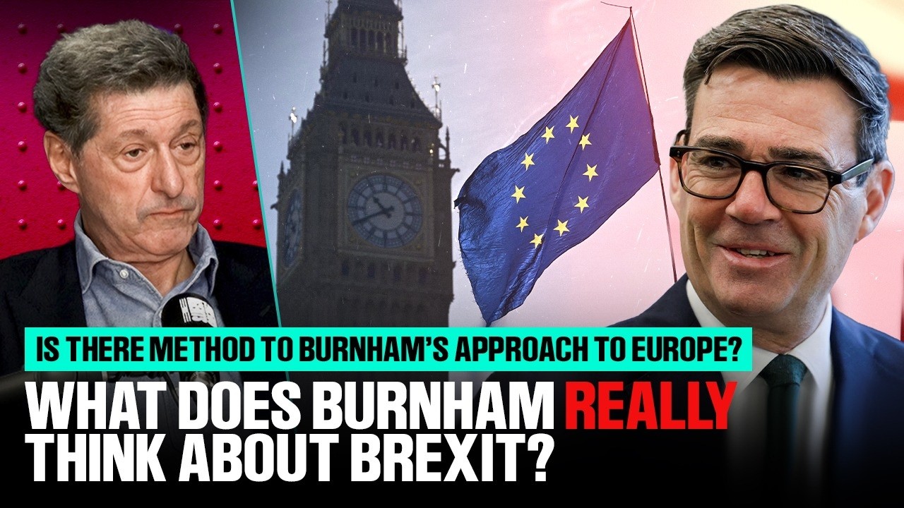 Video thumbnail for Is Andy Burnham all over the place on Brexit? | The News Agents