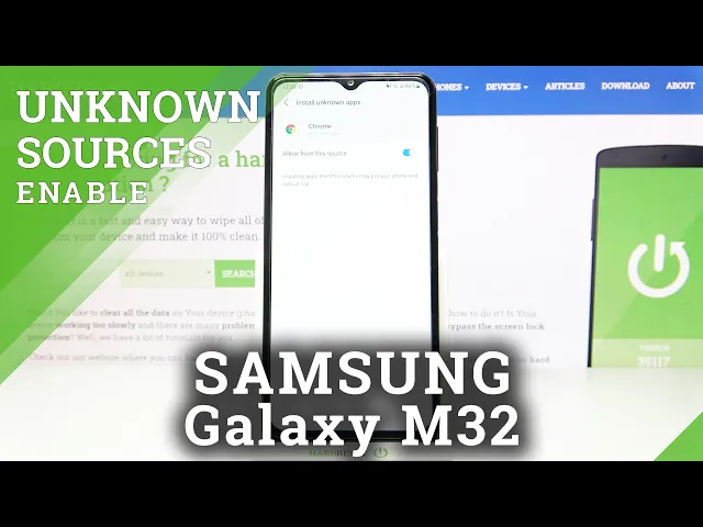 Video thumbnail for How to Activate Unknown Sources on SAMSUNG Galaxy M32 – Allow App Installation