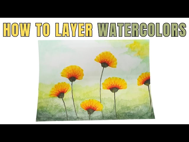 Video thumbnail for How to Layer watercolors