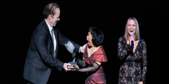 Video thumbnail for Photo/Video Exclusive: Original A CHORUS LINE Stars Celebrate Its 50th Anniversary At City Springs Theatre Company Gala