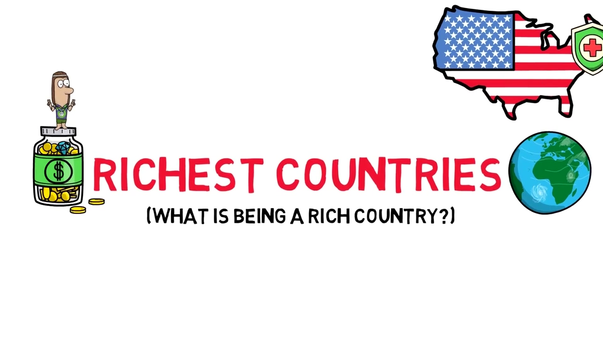 'Video thumbnail for The Richest Countries in the World'
