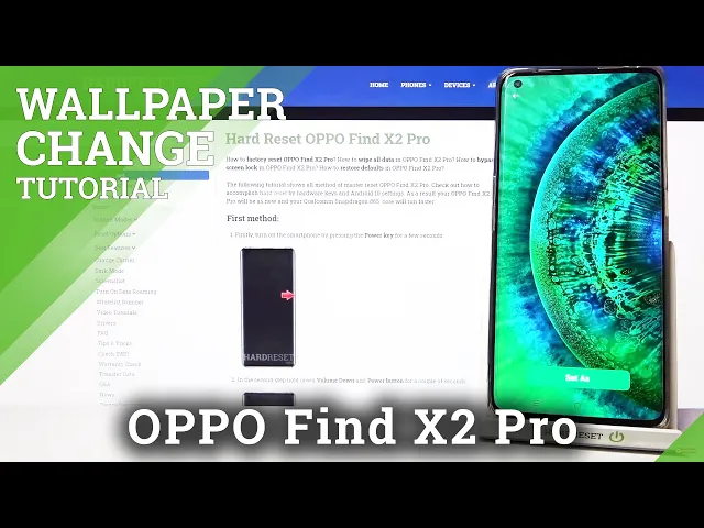 Video thumbnail for Oppo Find X2 Pro - Presentation of Live Wallpapers