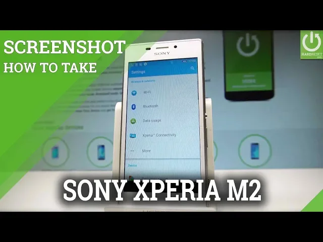 Video thumbnail for SONY Xperia M2 Aqua - How to Take Screenshot