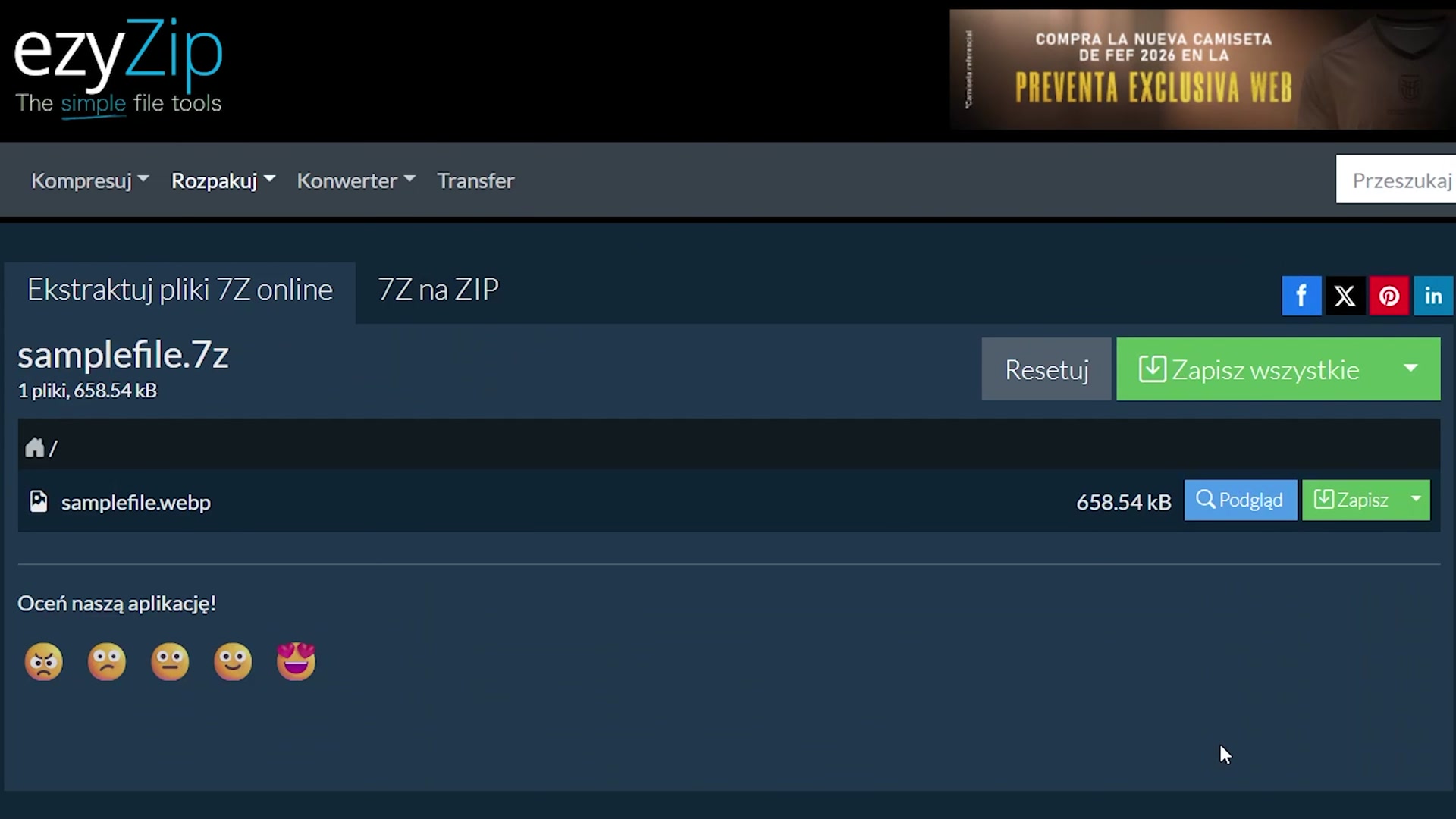 Video thumbnail for 📦 Jak otwierać pliki 7Z online za darmo | Bez instalacji oprogramowania