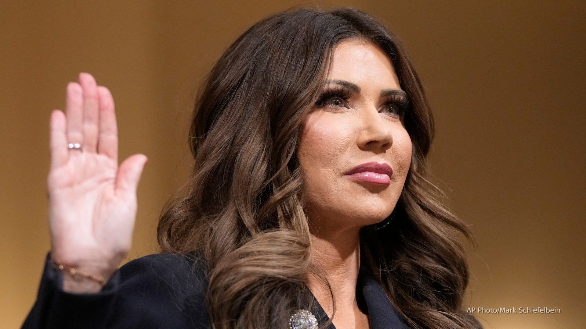 Video thumbnail for Noem faces Democrats' tough questions over immigration crackdown