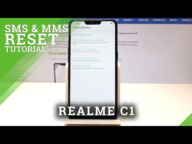Video thumbnail for How to Erase SMS & MMS in REALME C1 - Delete SMS & MMS