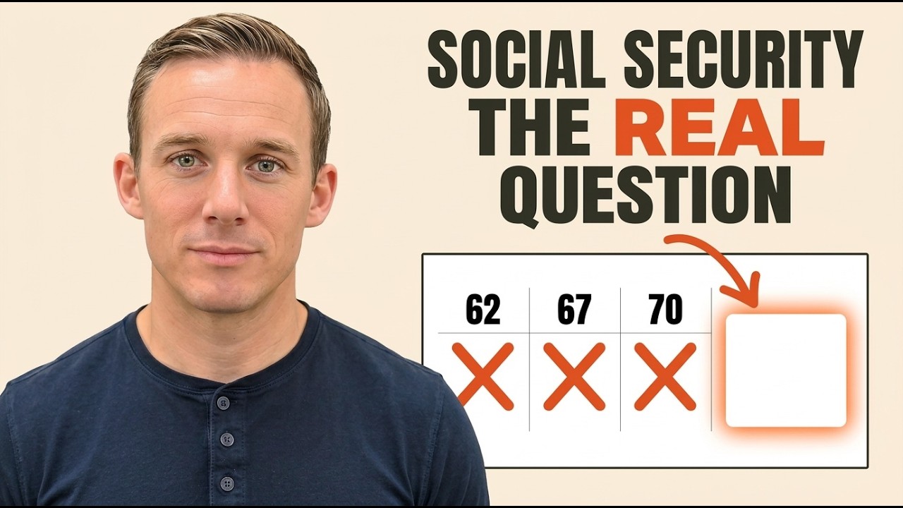 Video thumbnail for The Best Age to Claim Social Security Is Usually a Risk Decision, Not a Math Problem