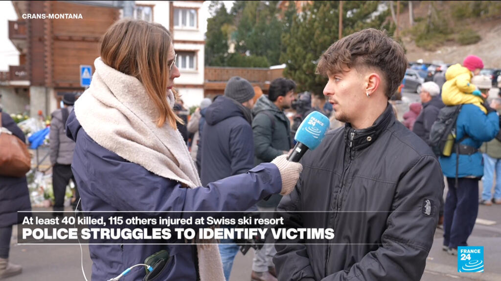 Video thumbnail for 'It was like seeing people run out of hell' when Crans-Montana fire broke out