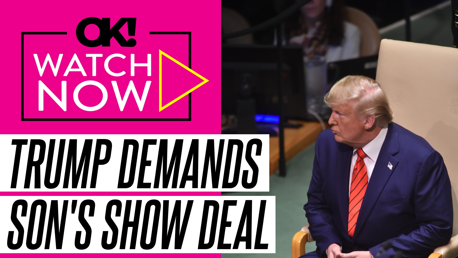 Video thumbnail for Donald Trump's Team Told Warner Bros. to Give His Eldest Son a 'Hunting and Fishing Show' If They Want to