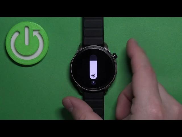 Video thumbnail for How to Adjust Screen Brightness on AMAZFIT GTR 4