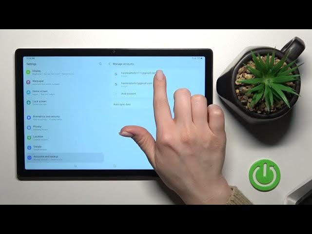 Video thumbnail for Samsung Galaxy Tab A8 2021 - How To Logout From Gmail Account