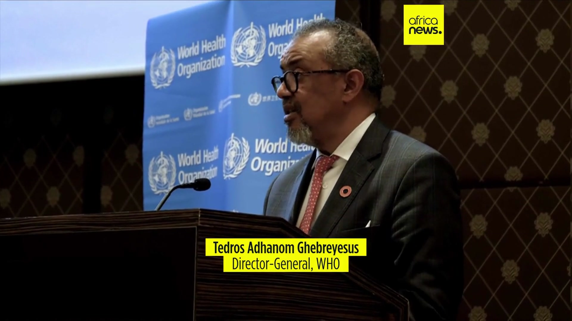 'Video thumbnail for WHO issues urgent financial guidance amid aid drop'