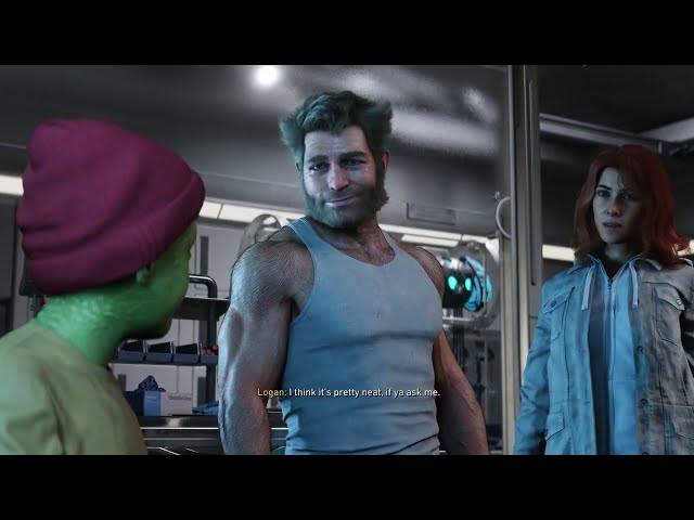 Video thumbnail for Marvel's Wolverine - Strays: Walter Takes Leech's Blood (Negates Mutant's Power) Cutscene