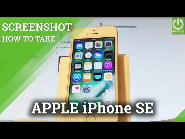Video thumbnail for How to Take Screenshot on APPLE iPhone SE - Capture / Edit Screen