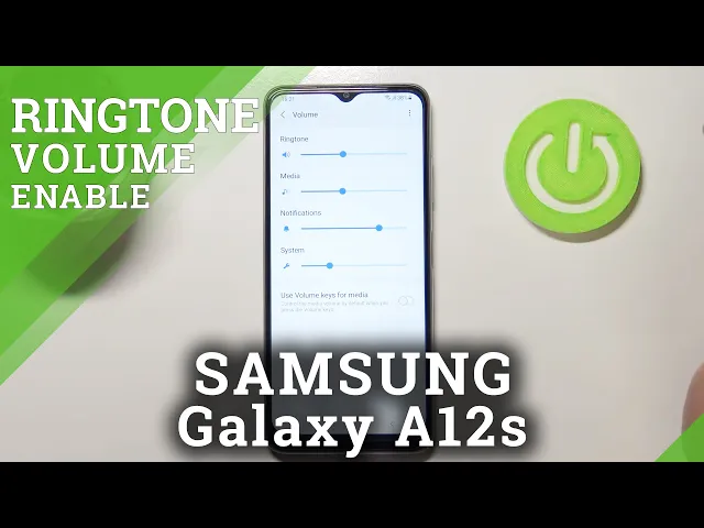 Video thumbnail for SAMSUNG Galaxy A12S and Sound Settings - Adjust Ringtone Volume