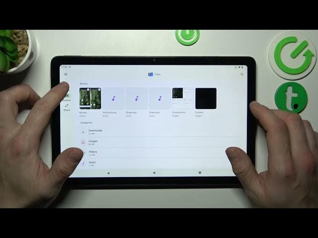 Video thumbnail for How to Enter File Manager on NOKIA T21? - Open File Explorer
