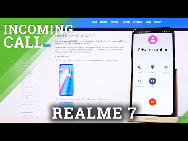 Video thumbnail for Realme 7 Incoming Call Animation & Available Settings Review