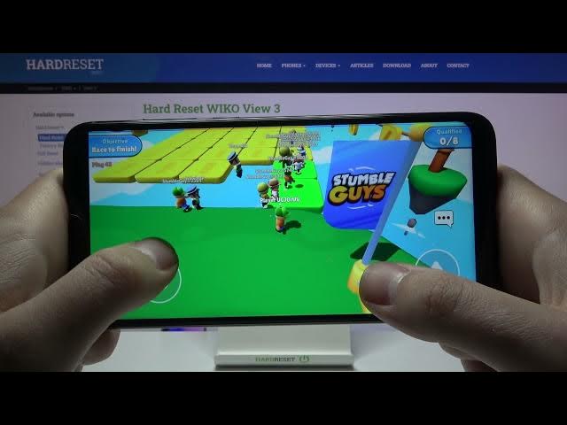 Video thumbnail for Stumble Guys Gameplay on Wiko View 3 – Gaming Quality Checkup