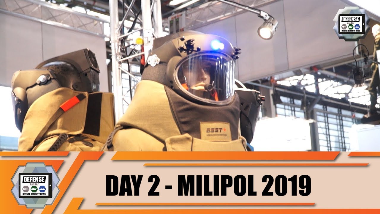 Video thumbnail for Milipol Paris 2019 TV Day 2 Homeland Security and Safety Exhibition France News Show Daily Video