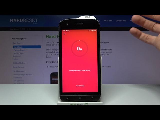 Video thumbnail for How to Virus Scan CAT S61 – Detect Malware