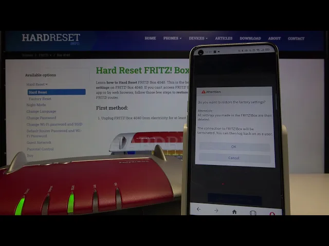 Video thumbnail for How to Factory Reset FRITZ!Box 4040 Router – Restore Defaults