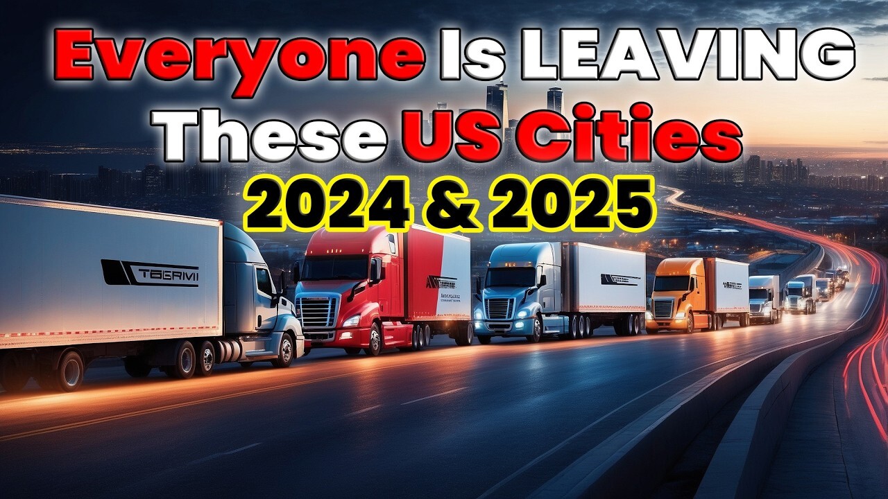 Video thumbnail for 10 US Cities EVERYONE is LEAVING in 2025. Get out NOW!!