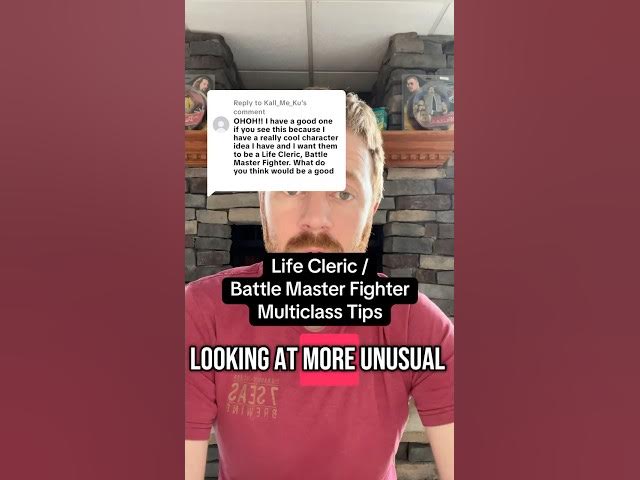 Video thumbnail for Life cleric / battle master fighter