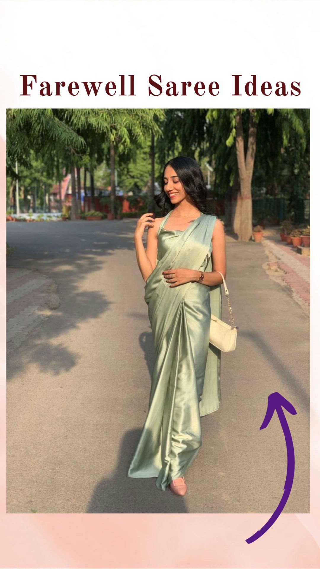 Video thumbnail for How To Kill It At Your Farewell With These Saree Ideas | perfect saree for a farewell event