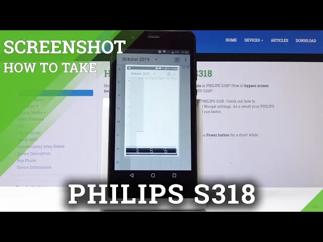 Video thumbnail for How to Take Screenshot in PHILIPS S318 - Save & Share Screen