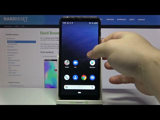 Video thumbnail for How to Change Wallpapers on Cubot X19 | Change background image on Cubot X19