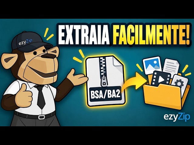 Video thumbnail for 📦 Como extrair arquivos BSA/BA2 online grátis | Sem necessidade de instalar programas