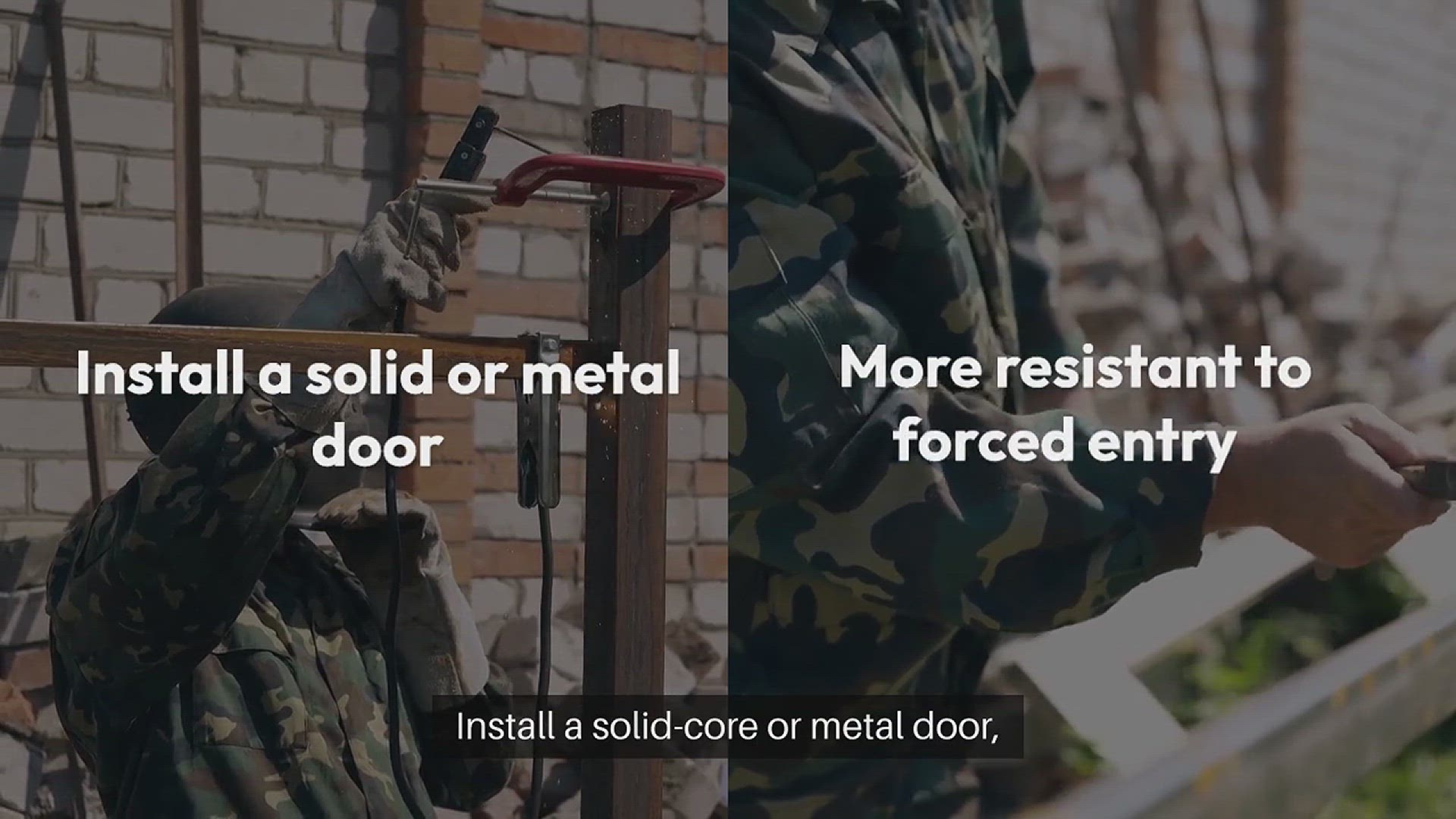 Video thumbnail for How To Secure Your Homes Back Door