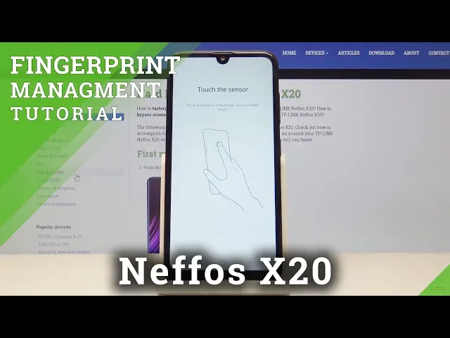 Video thumbnail for How to Add Fingerprint in TP-LINK Neffos X20 - Set Up Screen Lock